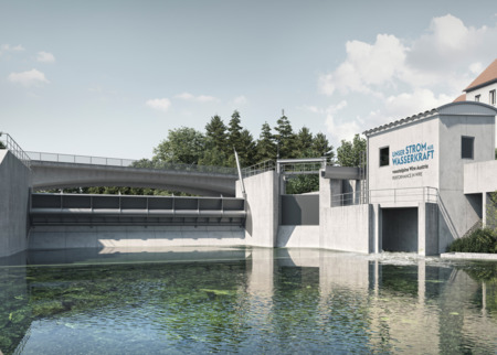 Two own hydropower plants at the Bruck an der Mur site (Austria)