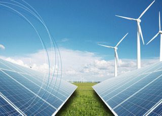 Grüne Energieversorgung