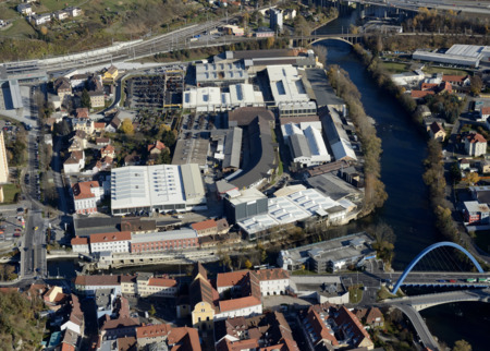 Two own hydropower plants at the Bruck an der Mur site (Austria)