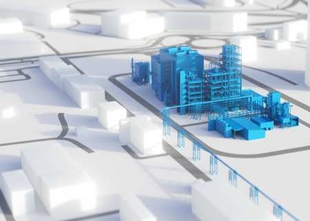 Rendering voestalpine Werk Linz