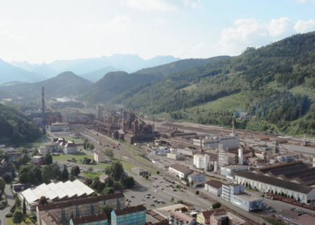 View of the Donawitz site