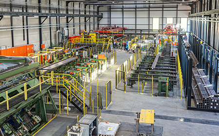 Hollow Sections finishing line