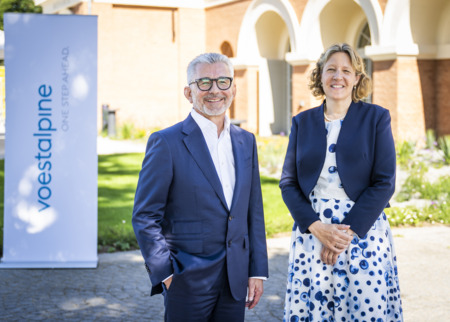 Herbert Eibensteiner and Carola Richter