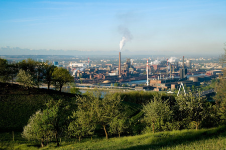 Standort Linz mit grünem Umland